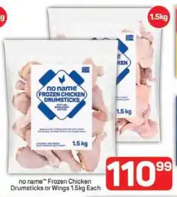 Pick n Pay no name Frozen Chicken Drumsticks or Wings 1.5kg Each offer