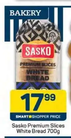 Pick n Pay Sasko Premium Slices White Bread 700g offer