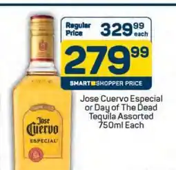 Pick n Pay Jose Cuervo Especial or Day of the Dead Tequila Assorted 750ml Each offer