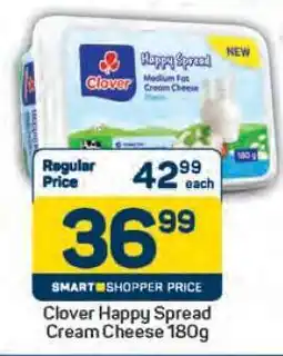 Pick n Pay Clover Happy Spread Cream Cheese 180g offer