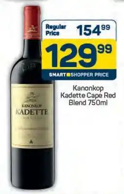 Pick n Pay Kanonkop Kadette Cape Red Blend 750ml offer