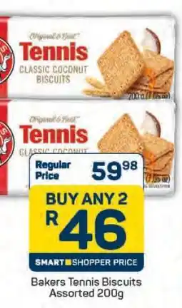 Pick n Pay Bakers Tennis Biscuits Assorted 200g offer