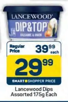 Pick n Pay Lancewood Dips Assorted 175g Each offer