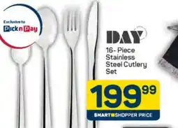 Pick n Pay 16-Piece Stainless Steel Cutlery Set offer