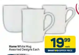 Pick n Pay Home White Mug Assorted Designs Each offer