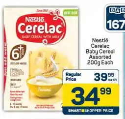 Pick n Pay Nestlé Cerelac Baby Cereal Assorted 200g Each offer