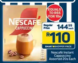 Pick n Pay Nescafé Instant Cappuccino Assorted 20s Each offer
