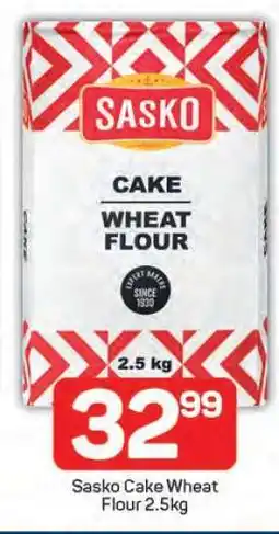 Pick n Pay Sasko Cake Wheat Flour 2.5kg offer