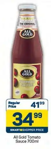 Pick n Pay All Gold Tomato Sauce-700ml offer
