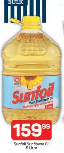 Pick n Pay Sunfoil Sunflower Oil 5 Litre offer