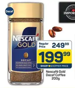Pick n Pay Nescafé Gold Decaf Coffee 200g offer