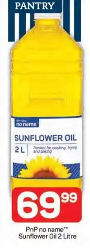 Pick n Pay PnP no name Sunflower Oil 2 Litre offer