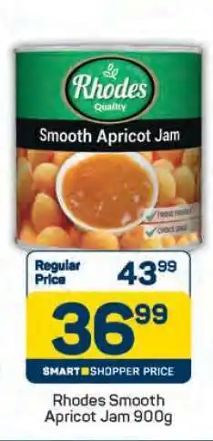 Pick n Pay Rhodes Smooth Apricot Jam-900g offer