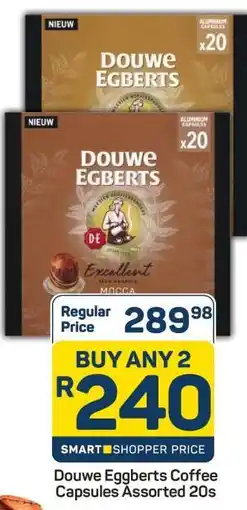 Pick n Pay Douwe Egberts Coffee Capsules Assorted 20s offer