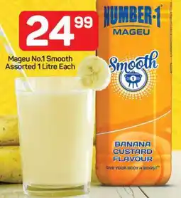 Pick n Pay Mageu No.1 Smooth Assorted 1 Litre Each offer