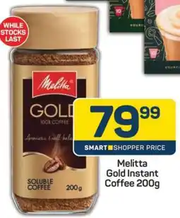 Pick n Pay Melitta Gold Instant Coffee 200g offer