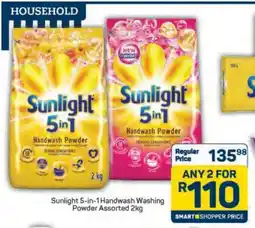 Pick n Pay Sunlight 5-in-1 Handwash Washing Powder Assorted 2kg offer