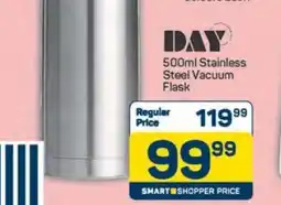 Pick n Pay DAY 500ml Stainless Steel Vacuum Flask offer