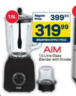 Pick n Pay AIM 1.5 Litre Glass Blender with Grinder offer