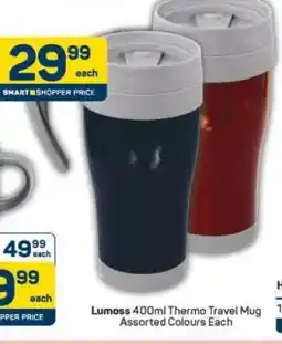 Pick n Pay Lumoss 400ml Thermo Travel Mug offer