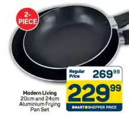 Pick n Pay Modern Living 20cm and 24cm Aluminium Frying Pan Set offer