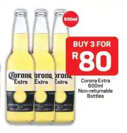 Pick n Pay Corona Extra 600ml Non-returnable Bottles offer