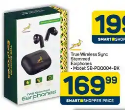 Pick n Pay True Wireless Sync Stemmed Earphones offer