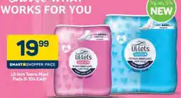 Pick n Pay Lil-lets Teens Maxi Pads 8-10s Each offer