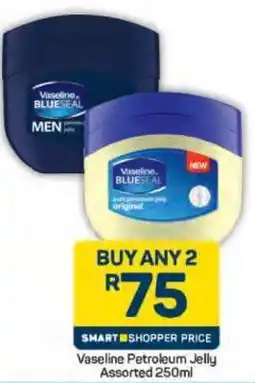 Pick n Pay Vaseline Petroleum Jelly Assorted 250ml offer