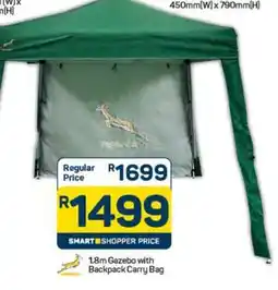 Pick n Pay 1.8m Gazebo with Backpack Carry Bag offer