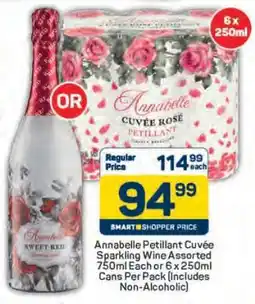 Pick n Pay Annabelle Petillant Cuvée Sparkling Wine Assorted offer