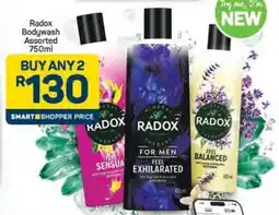 Pick n Pay Radox Bodywash Assorted 750ml offer