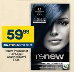 Pick n Pay Renew Permanent Hair Colour Assorted 50ml Each offer