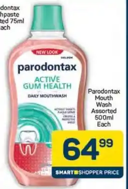 Pick n Pay Parodontax Mouth Wash Assorted 500ml Each offer
