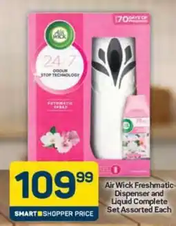 Pick n Pay Air Wick Freshmatic Dispenser and Liquid Complete Set Assorted Each offer