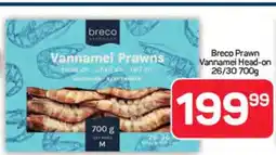Pick n Pay Breco Prawn Vannamei Head-on 26/30 700g offer