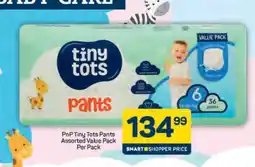 Pick n Pay PnP Tiny Tots Pants Assorted Value Pack Per Pack offer