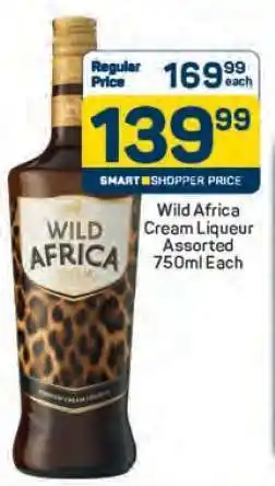 Pick n Pay Wild Africa Cream Liqueur Assorted 750ml Each offer