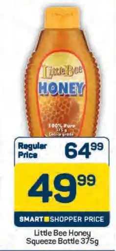 Pick n Pay Little Bee Honey Squeeze Bottle 375g offer
