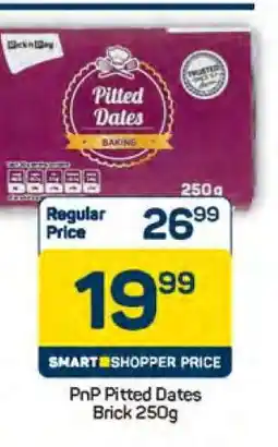 Pick n Pay PnP Pitted Dates Brick 250g offer