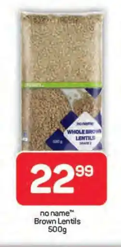 Pick n Pay no name Brown Lentils 500g offer