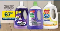 Pick n Pay Dettol All Purpose Cleaner, Cobra Aroma Sense or Jik Clean Up Assorted offer