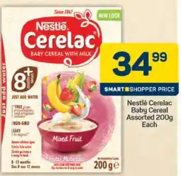 Pick n Pay Nestlé Cerelac Baby Cereal Assorted 200g offer