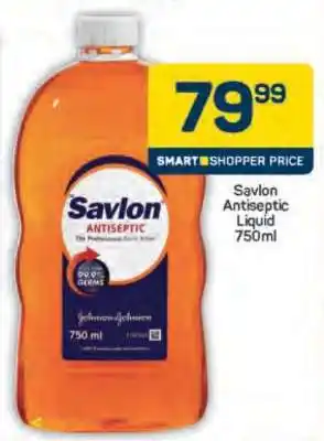 Pick n Pay Savlon Antiseptic Liquid-750ml offer