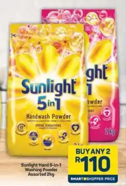 Pick n Pay Sunlight Hand 5-in-1 Washing Powder Assorted 2kg offer