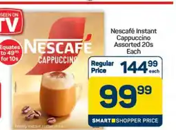 Pick n Pay Hypermarket Nescafé Instant Cappuccino Assorted 20s offer