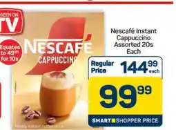 Pick n Pay Hypermarket Nescafé Instant Cappuccino Assorted 20s offer