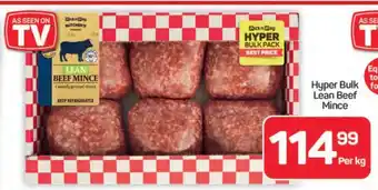 Pick n Pay Hypermarket Hyper Bulk Lean Beef Mince offer