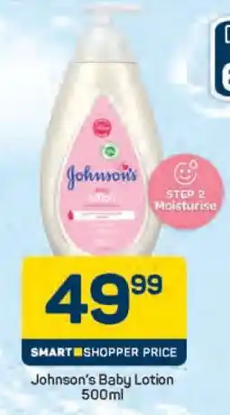 Pick n Pay Johnson's Baby Lotion-500ml offer