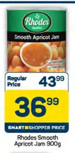 Pick n Pay Rhodes Smooth Apricot Jam-900g offer